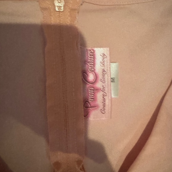 Pinup Couture Elegant Pink Wrap Dress - Picture 2 of 3